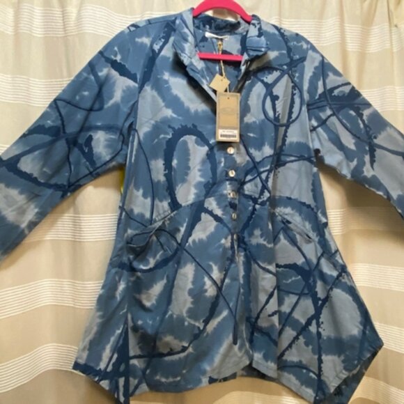 Blue Sky Clothing Now Blouse 1x - Picture 4 of 4